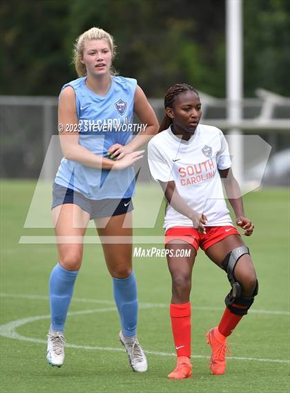 Thumbnail 3 in Clash of the Carolinas ( NC/SC Girls All Stars ) photogallery.