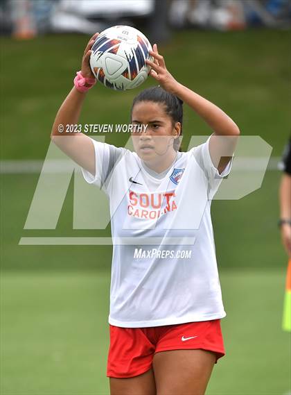 Thumbnail 1 in Clash of the Carolinas ( NC/SC Girls All Stars ) photogallery.