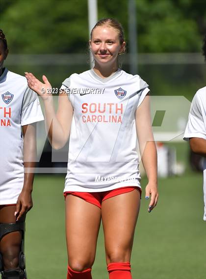 Thumbnail 1 in Clash of the Carolinas ( NC/SC Girls All Stars ) photogallery.