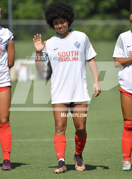 Thumbnail 3 in Clash of the Carolinas ( NC/SC Girls All Stars ) photogallery.