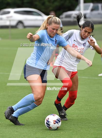 Thumbnail 3 in Clash of the Carolinas ( NC/SC Girls All Stars ) photogallery.
