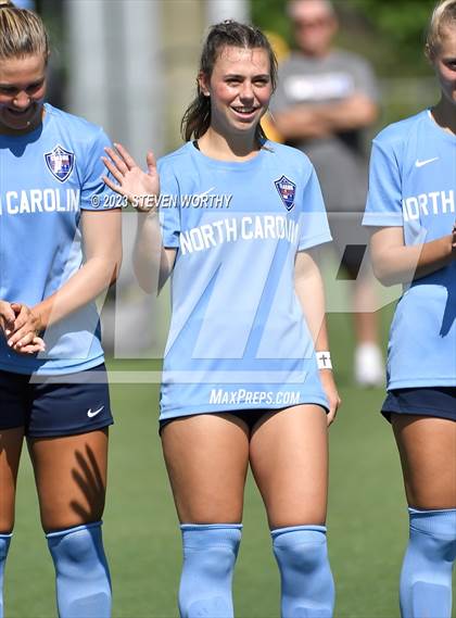 Thumbnail 1 in Clash of the Carolinas ( NC/SC Girls All Stars ) photogallery.