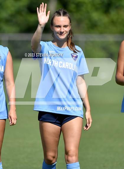 Thumbnail 2 in Clash of the Carolinas ( NC/SC Girls All Stars ) photogallery.