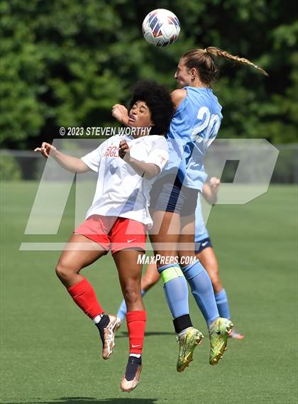 Thumbnail 2 in Clash of the Carolinas ( NC/SC Girls All Stars ) photogallery.