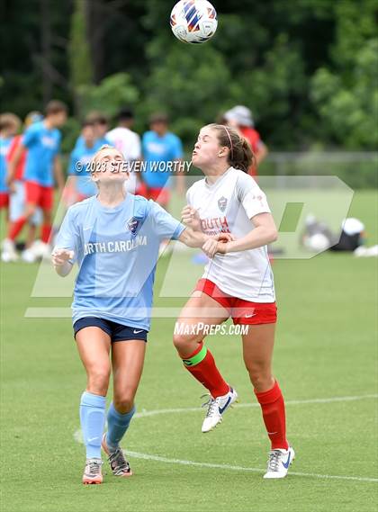 Thumbnail 1 in Clash of the Carolinas ( NC/SC Girls All Stars ) photogallery.