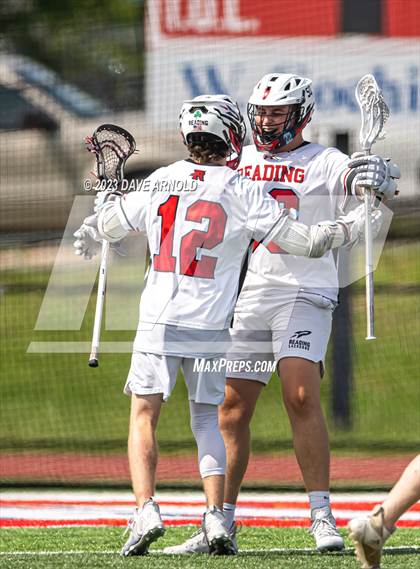 Thumbnail 2 in Duxbury vs. Reading Memorial (MIAA Division 2 Final) photogallery.