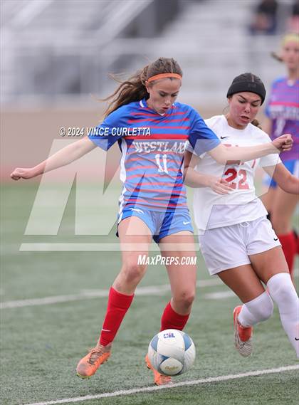 Thumbnail 1 in Westlake vs. Taft (UIL 6A Soccer Regional Finals) photogallery.