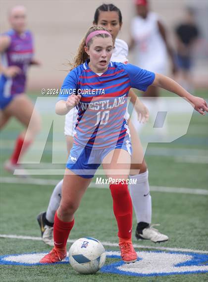Thumbnail 1 in Westlake vs. Taft (UIL 6A Soccer Regional Finals) photogallery.