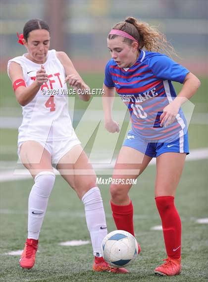Thumbnail 1 in Westlake vs. Taft (UIL 6A Soccer Regional Finals) photogallery.