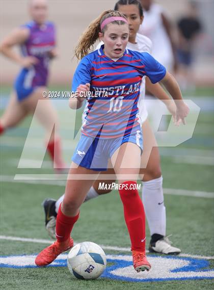 Thumbnail 2 in Westlake vs. Taft (UIL 6A Soccer Regional Finals) photogallery.