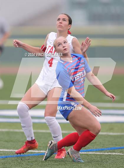 Thumbnail 3 in Westlake vs. Taft (UIL 6A Soccer Regional Finals) photogallery.