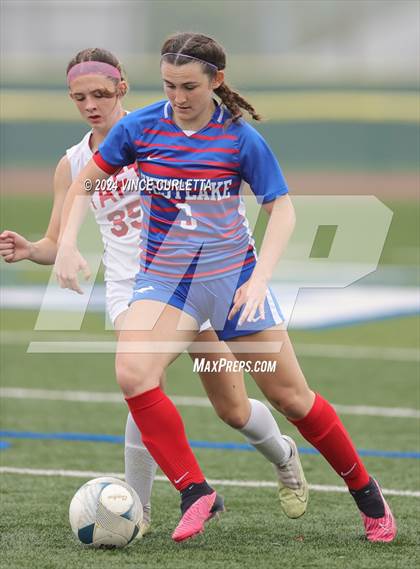 Thumbnail 3 in Westlake vs. Taft (UIL 6A Soccer Regional Finals) photogallery.
