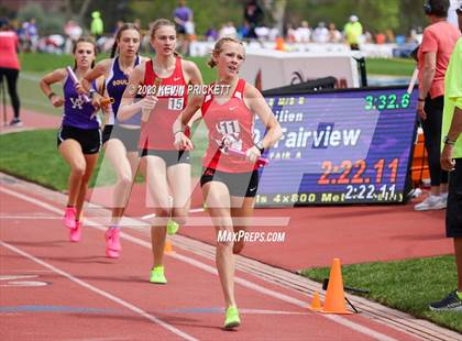 Thumbnail 2 in CHSAA Track and Field 5A Championships (Girls 4x800m Relay) photogallery.