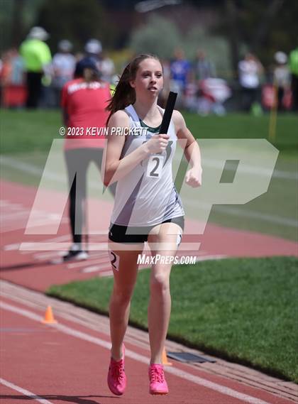Thumbnail 1 in CHSAA Track and Field 5A Championships (Girls 4x800m Relay) photogallery.