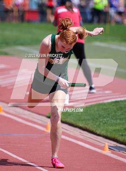 Thumbnail 1 in CHSAA Track and Field 5A Championships (Girls 4x800m Relay) photogallery.