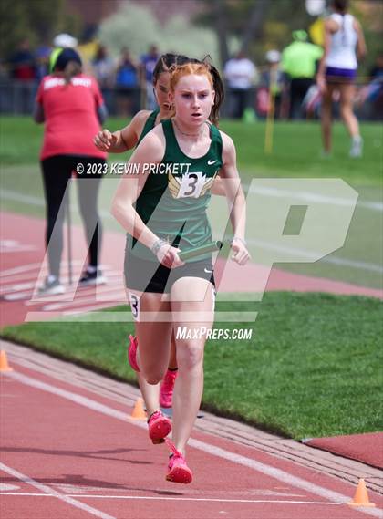 Thumbnail 3 in CHSAA Track and Field 5A Championships (Girls 4x800m Relay) photogallery.