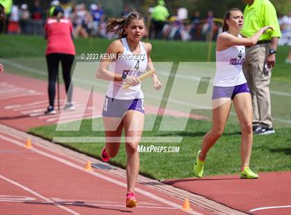 Thumbnail 2 in CHSAA Track and Field 5A Championships (Girls 4x800m Relay) photogallery.