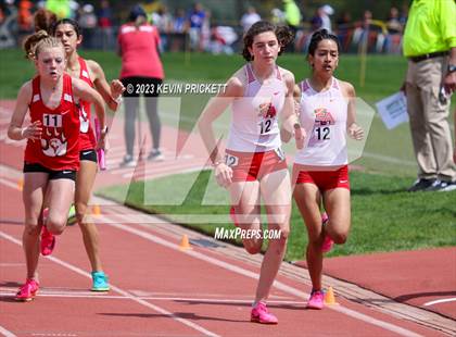 Thumbnail 2 in CHSAA Track and Field 5A Championships (Girls 4x800m Relay) photogallery.