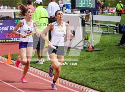 Thumbnail 2 in CHSAA Track and Field 5A Championships (Girls 4x800m Relay) photogallery.