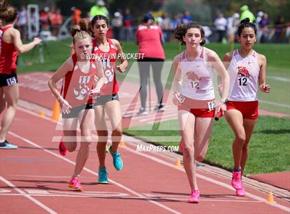 Thumbnail 3 in CHSAA Track and Field 5A Championships (Girls 4x800m Relay) photogallery.