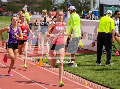 Thumbnail 3 in CHSAA Track and Field 5A Championships (Girls 4x800m Relay) photogallery.