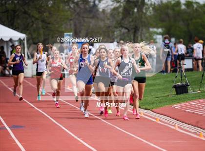 Thumbnail 3 in CHSAA Track and Field 5A Championships (Girls 4x800m Relay) photogallery.