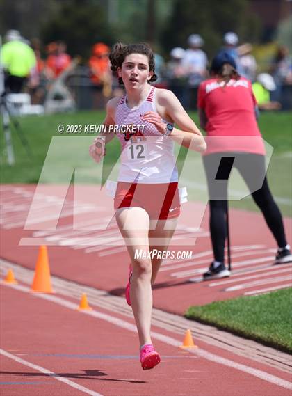 Thumbnail 1 in CHSAA Track and Field 5A Championships (Girls 4x800m Relay) photogallery.