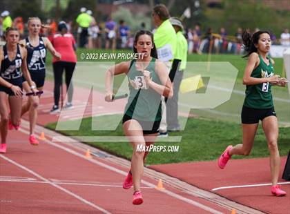 Thumbnail 3 in CHSAA Track and Field 5A Championships (Girls 4x800m Relay) photogallery.