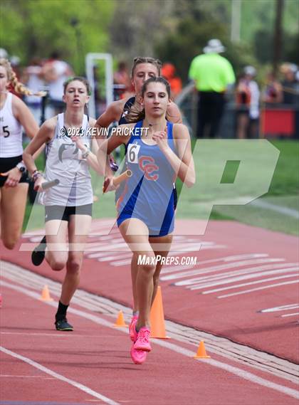 Thumbnail 2 in CHSAA Track and Field 5A Championships (Girls 4x800m Relay) photogallery.