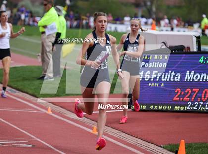 Thumbnail 1 in CHSAA Track and Field 5A Championships (Girls 4x800m Relay) photogallery.