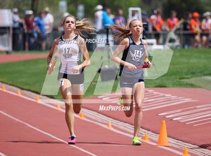 Thumbnail 2 in CHSAA Track and Field 5A Championships (Girls 4x800m Relay) photogallery.