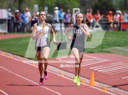 Thumbnail 3 in CHSAA Track and Field 5A Championships (Girls 4x800m Relay) photogallery.
