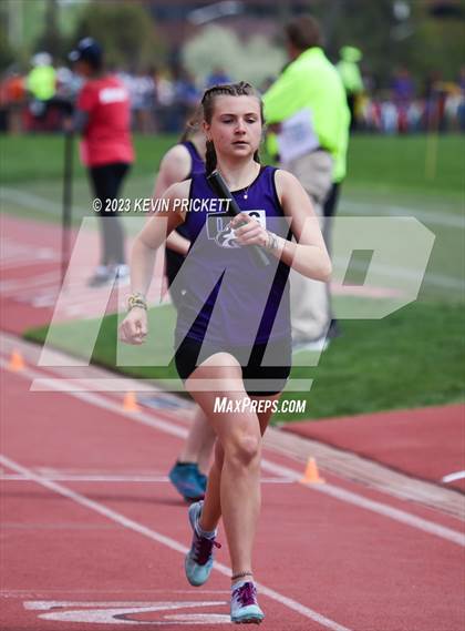 Thumbnail 3 in CHSAA Track and Field 5A Championships (Girls 4x800m Relay) photogallery.