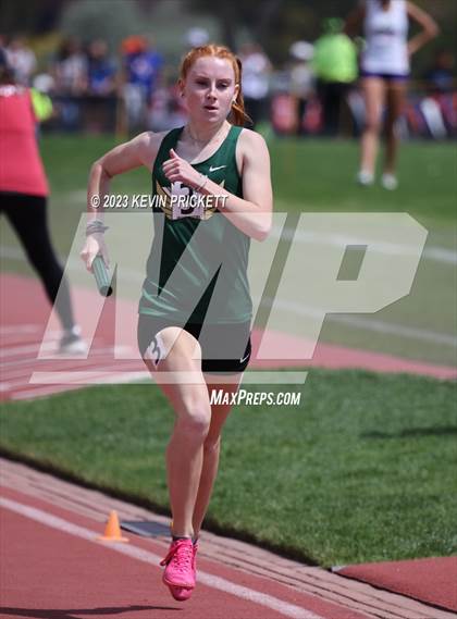 Thumbnail 1 in CHSAA Track and Field 5A Championships (Girls 4x800m Relay) photogallery.