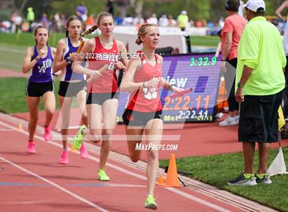 Thumbnail 3 in CHSAA Track and Field 5A Championships (Girls 4x800m Relay) photogallery.