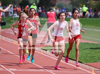 Thumbnail 1 in CHSAA Track and Field 5A Championships (Girls 4x800m Relay) photogallery.