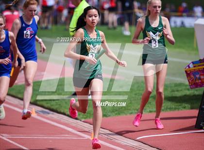 Thumbnail 3 in CHSAA Track and Field 5A Championships (Girls 4x800m Relay) photogallery.