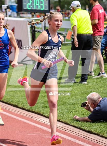 Thumbnail 1 in CHSAA Track and Field 5A Championships (Girls 4x800m Relay) photogallery.