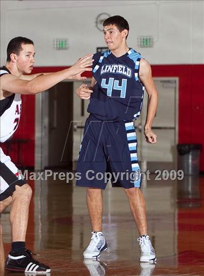 Thumbnail 2 in Abbotsford (British Columbia) vs. Linfield Christian (Palm Springs Winter Classic) photogallery.