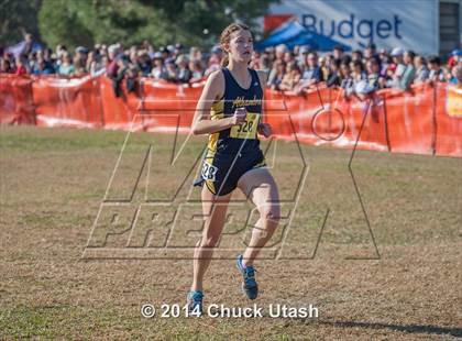 Thumbnail 3 in CIF State Cross Country Championships (D3 Girls Race) photogallery.