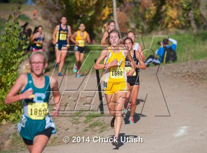 Thumbnail 3 in CIF State Cross Country Championships (D3 Girls Race) photogallery.