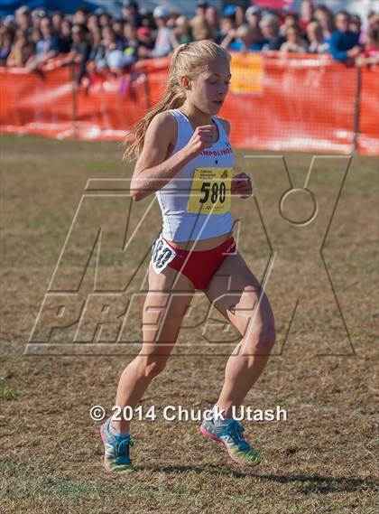 Thumbnail 3 in CIF State Cross Country Championships (D3 Girls Race) photogallery.
