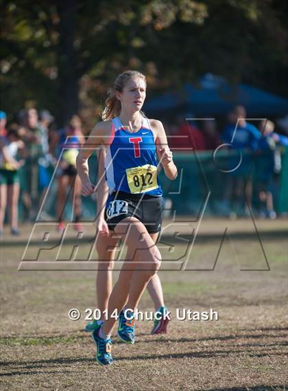 Thumbnail 1 in CIF State Cross Country Championships (D3 Girls Race) photogallery.