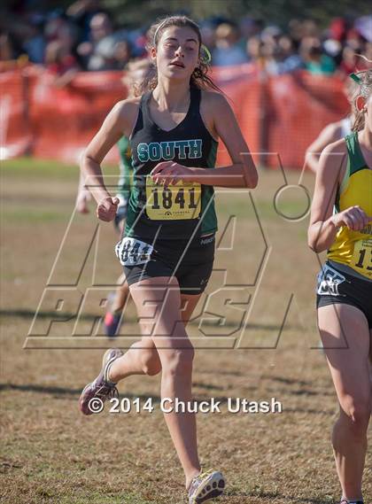 Thumbnail 3 in CIF State Cross Country Championships (D3 Girls Race) photogallery.
