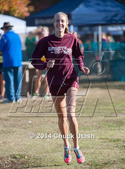 Thumbnail 1 in CIF State Cross Country Championships (D3 Girls Race) photogallery.