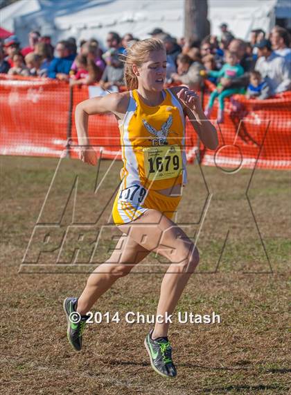 Thumbnail 3 in CIF State Cross Country Championships (D3 Girls Race) photogallery.