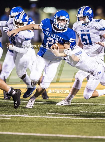 Thumbnail 1 in Walled Lake Western @ Catholic Central photogallery.