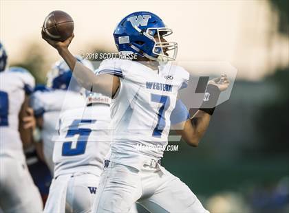Thumbnail 3 in Walled Lake Western @ Catholic Central photogallery.