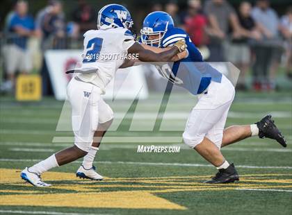 Thumbnail 3 in Walled Lake Western @ Catholic Central photogallery.