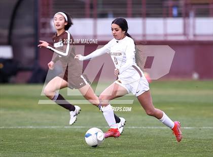 Thumbnail 3 in Menlo-Atherton vs. Saint Francis (CIFCCS Open Div Championship) photogallery.